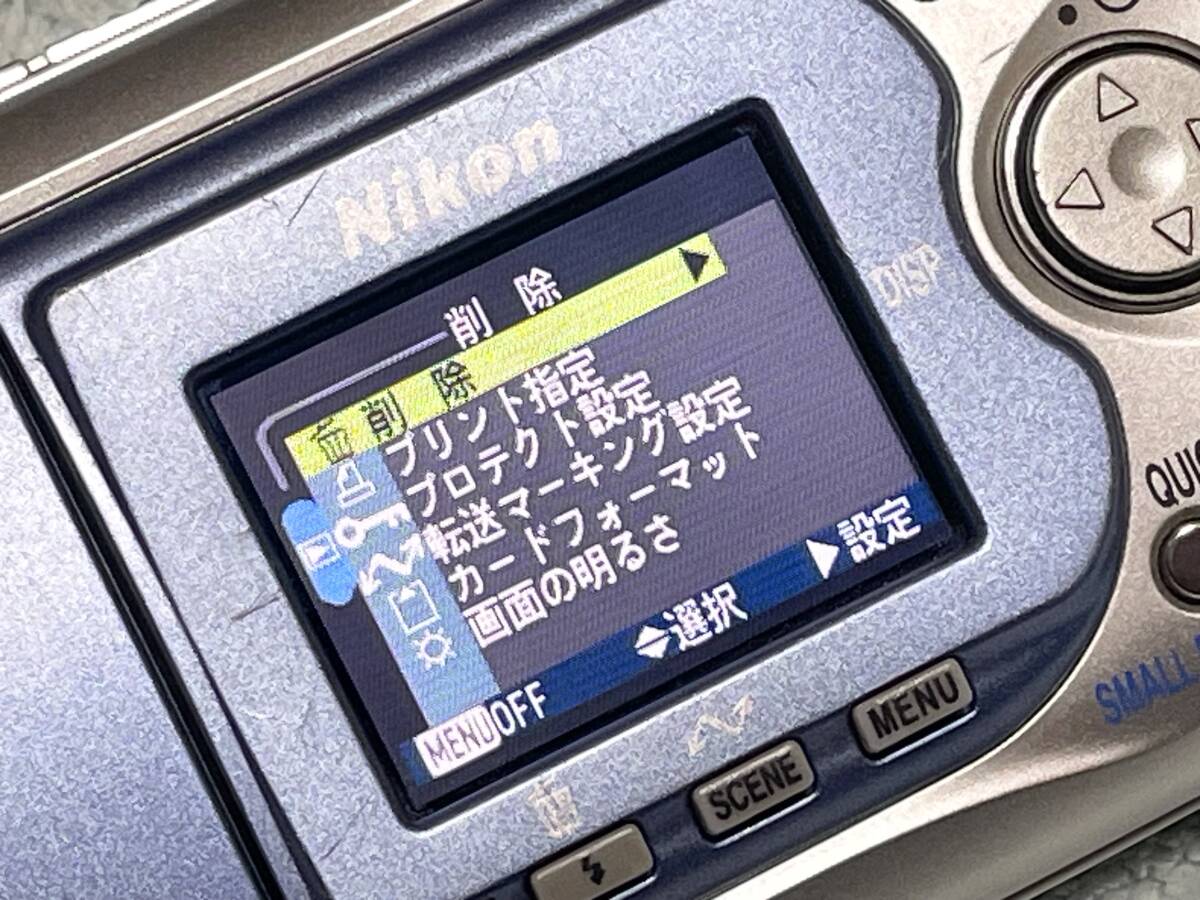 即決 Nikon インナースイバルデジカメ COOLPIX 2500 E2500/回転 即決 Nikon インナースイバルデジカメ COOLPIX 2500 E2500/回転