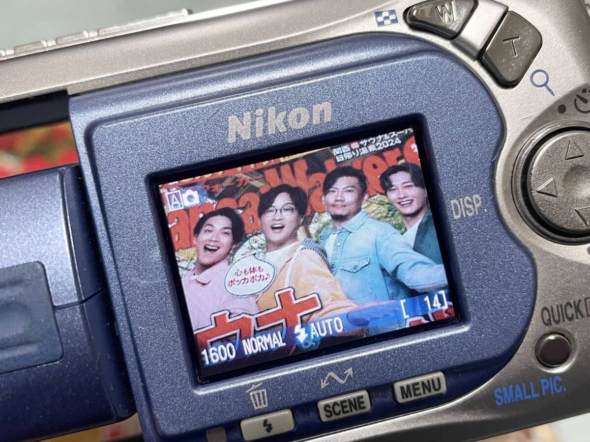 即決 Nikon インナースイバルデジカメ COOLPIX 2500 E2500/回転 即決 Nikon インナースイバルデジカメ COOLPIX 2500 E2500/回転