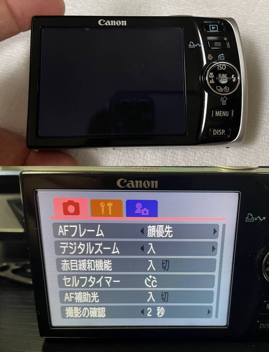 ◆◇◆ コンパクト　デジタルカメラ　デジカメ　Canon　IXY(イクシ) DIGITAL 910 IS(シルバー) IXYD910IS(SL) 中古美品 ◆◇◆_画像6