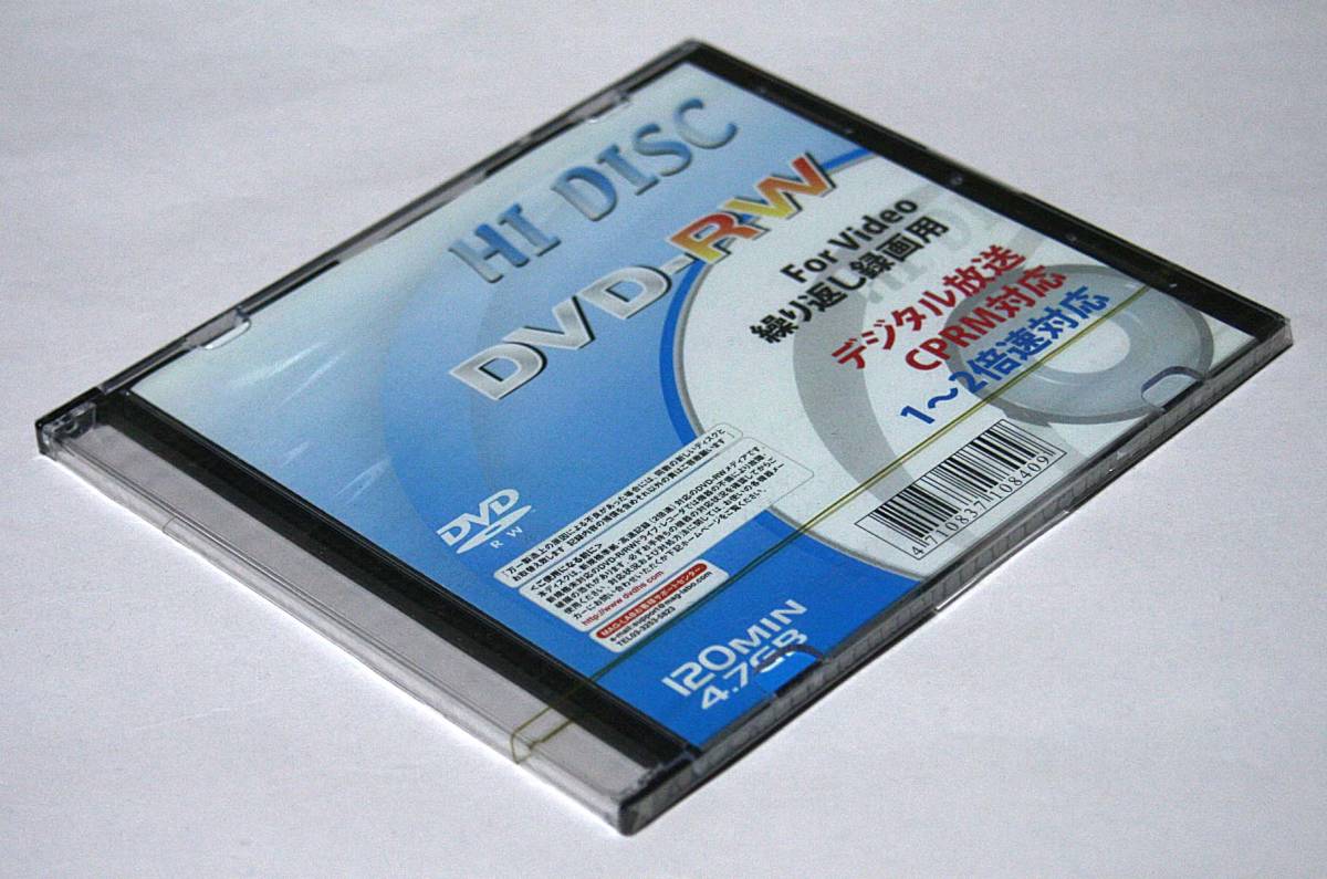 *DVD-RW For Video повторение видеозапись для CPRM соответствует 1~2 скоростей соответствует 120MIN 4.7GB нераспечатанный товар 