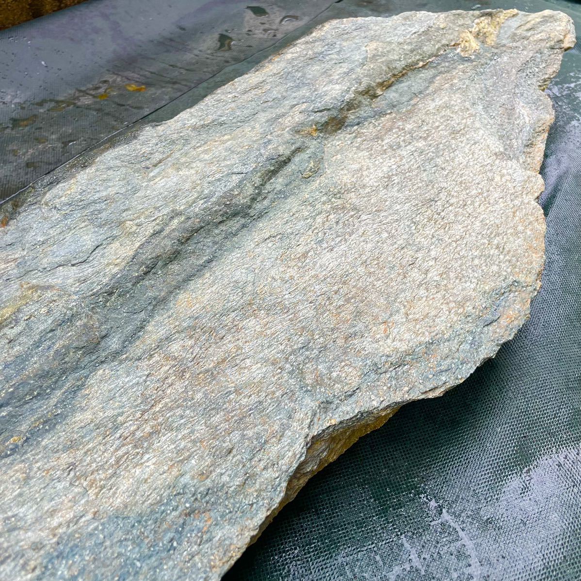 . wave stone blue stone garden stone . landscape natural stone .. sleeper objet d'art ornament board stone rust stone DIY