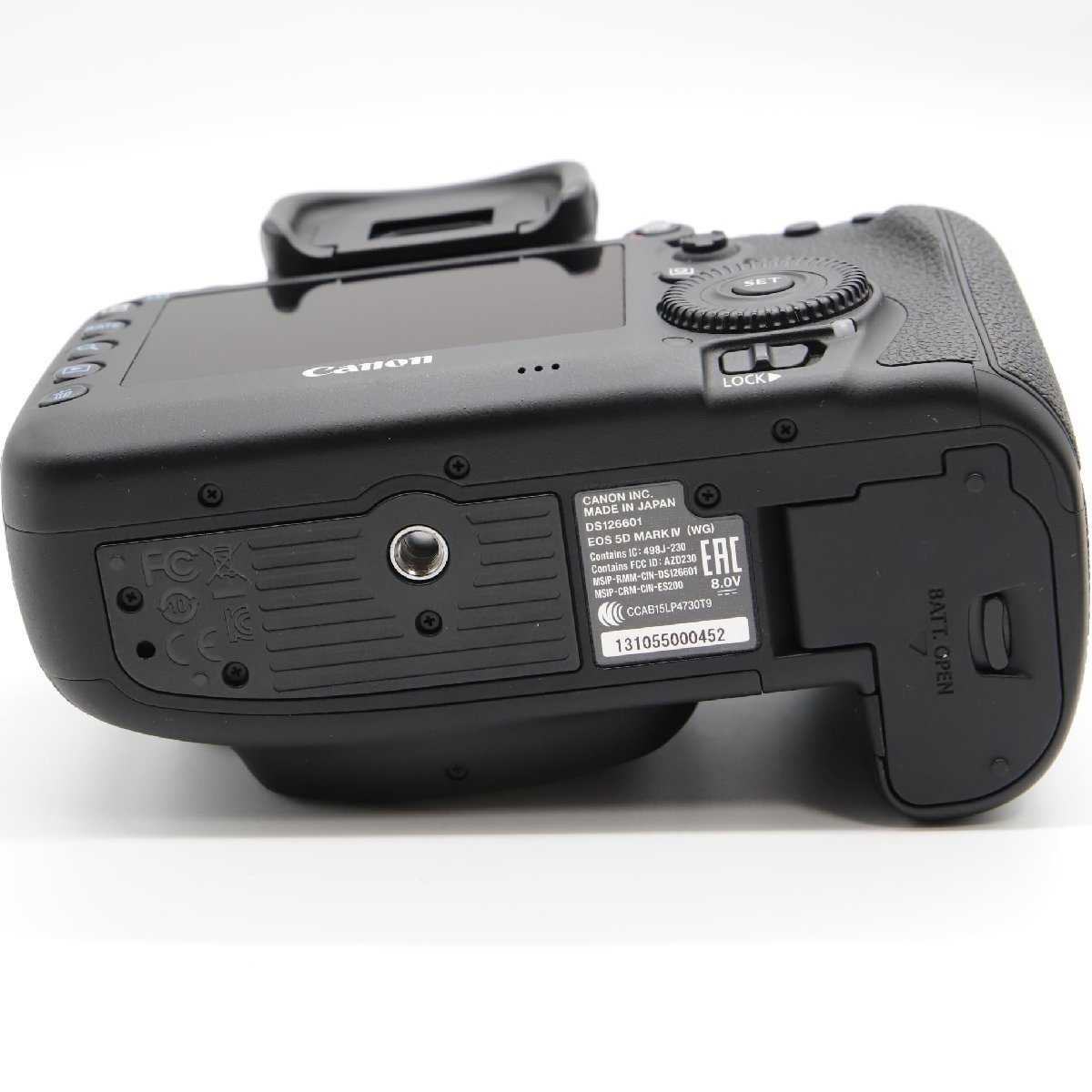 【良品】Canon デジタル一眼レフカメラ EOS 5D Mark IV ボディー EOS5DMK4_画像6