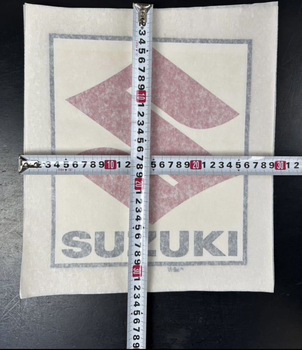 [KA524] retro Suzuki transcription sticker seal cutting sticker SUZUKI 5 sheets 
