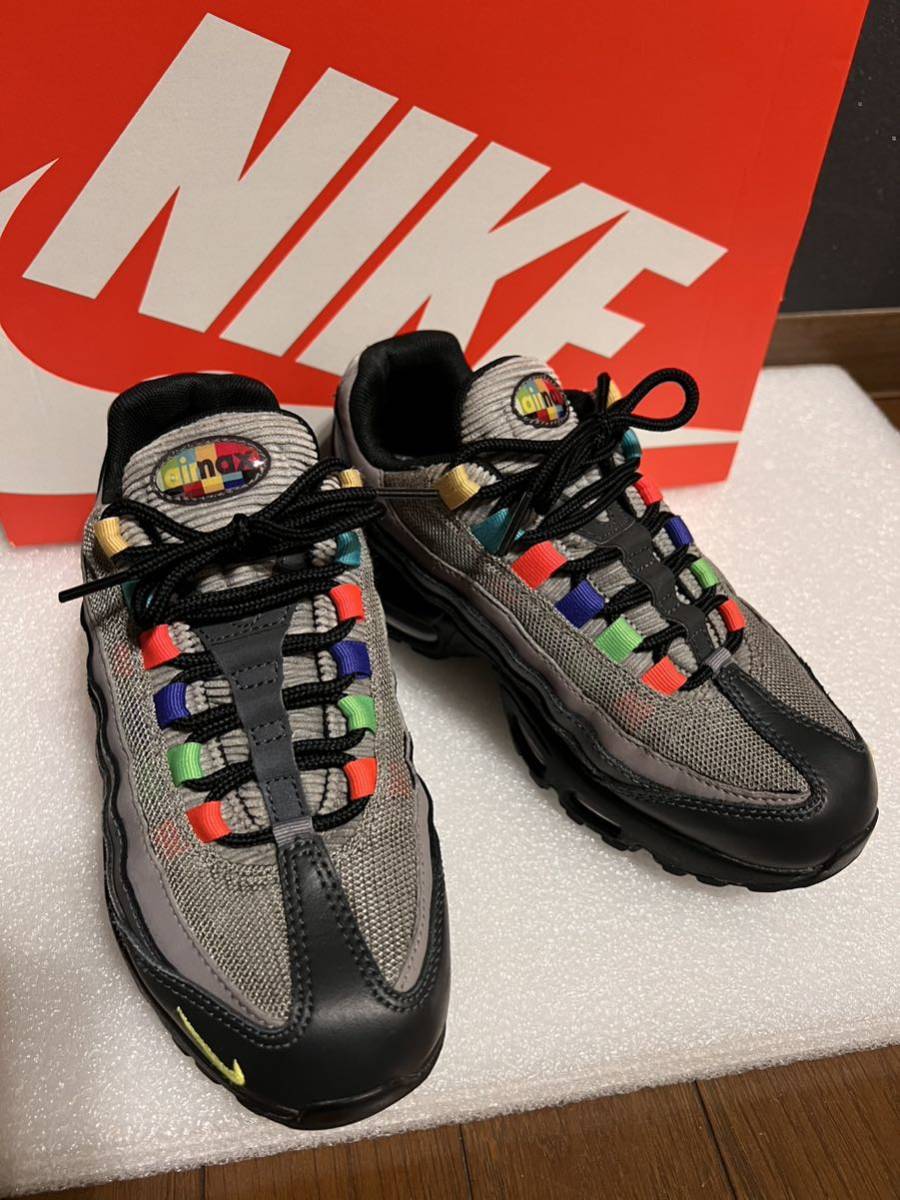 ★美品★ NIKE AIR MAX 95 SE EOI 23cm ライト チャコール DD1502-001