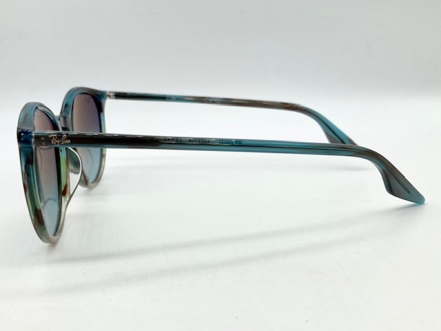 C669 Ray-Ban レイバン 偏光サングラス RB2204F 1394/GK 54□18 145 3N ブルー ウィメンズ サングラス 付属品なし_画像5