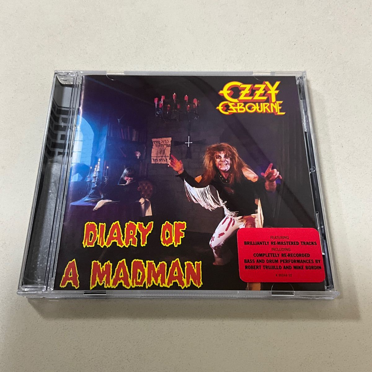 OZZY OSBOURNE DIARY OF A MADMAN 2002年盤 (ドラム、ベース差し替え版) オジーオズボーン _画像1