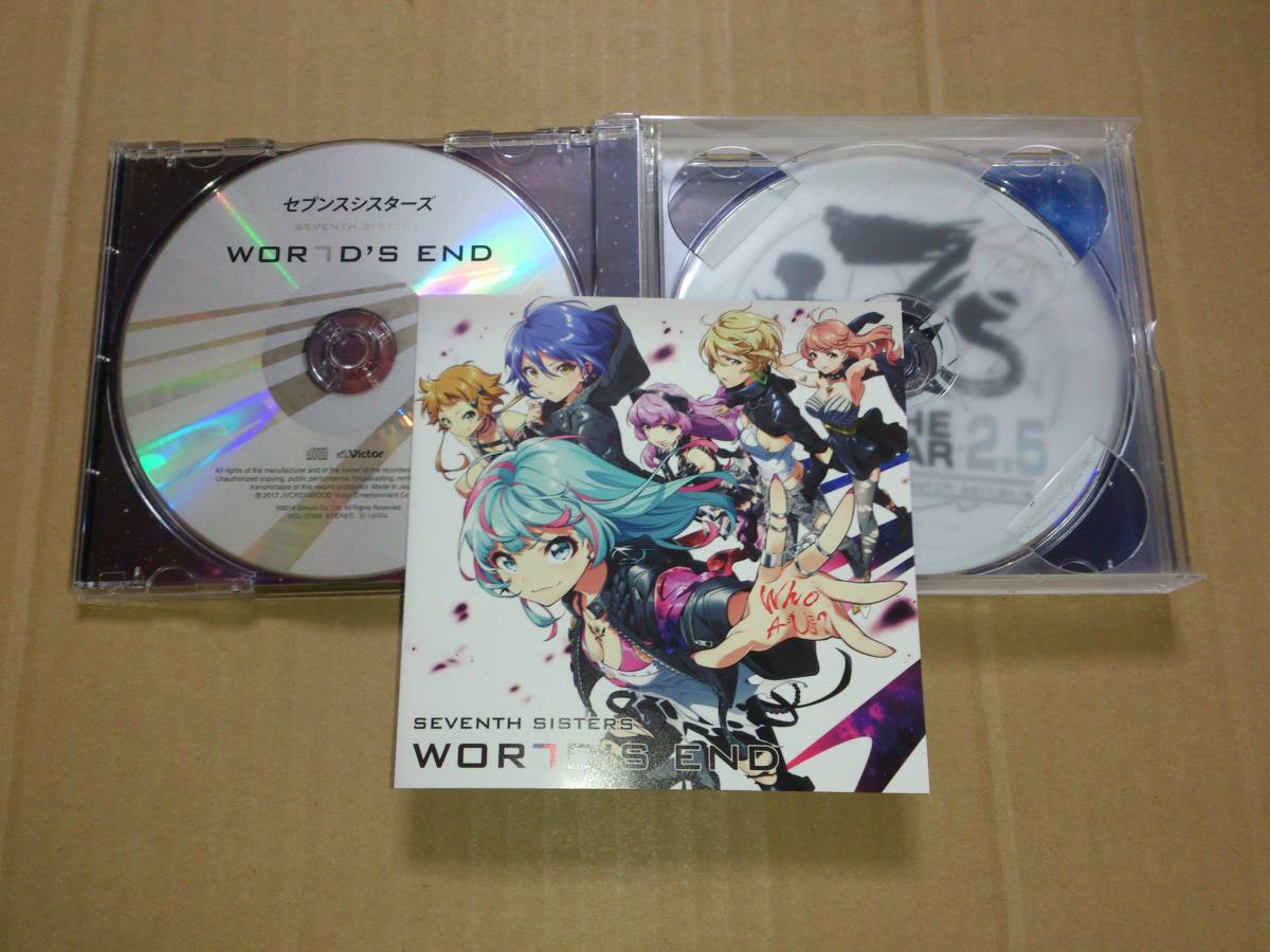 CD+DVD セブンスシスターズ WORLD'S END 初回限定盤_画像2