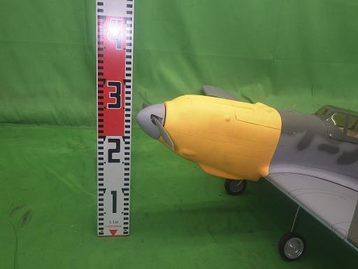 Kyosho Messerschmitt сообщение радиоуправляемая модель самолета [ б/у ]
