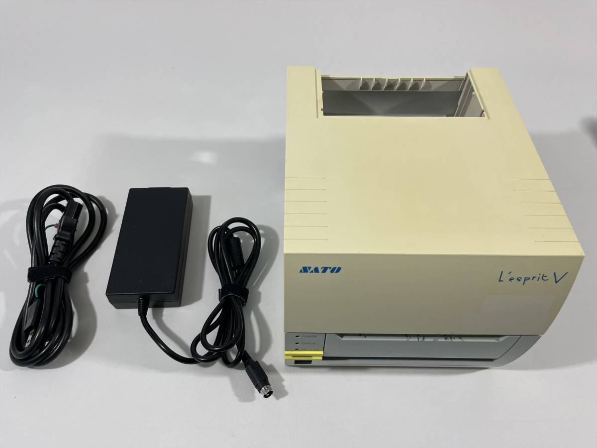 ◆ サトー レスプリ T412vSTD USB/LAN ◆動作品、カッターユニット付き◆_画像1