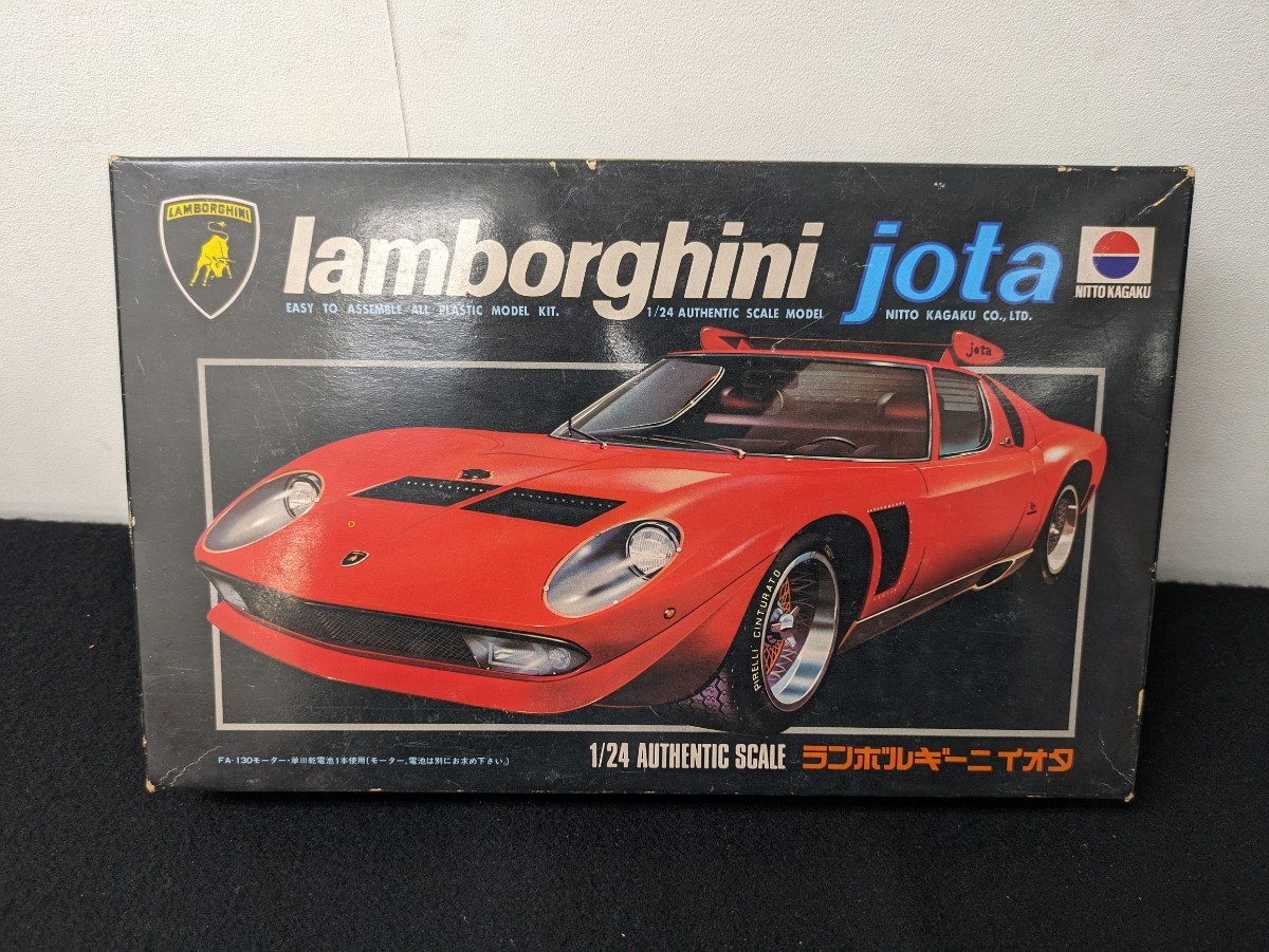 ●日東科学 カープラモデル『ランボルギーニ イオタ lamborghini jota』_画像1