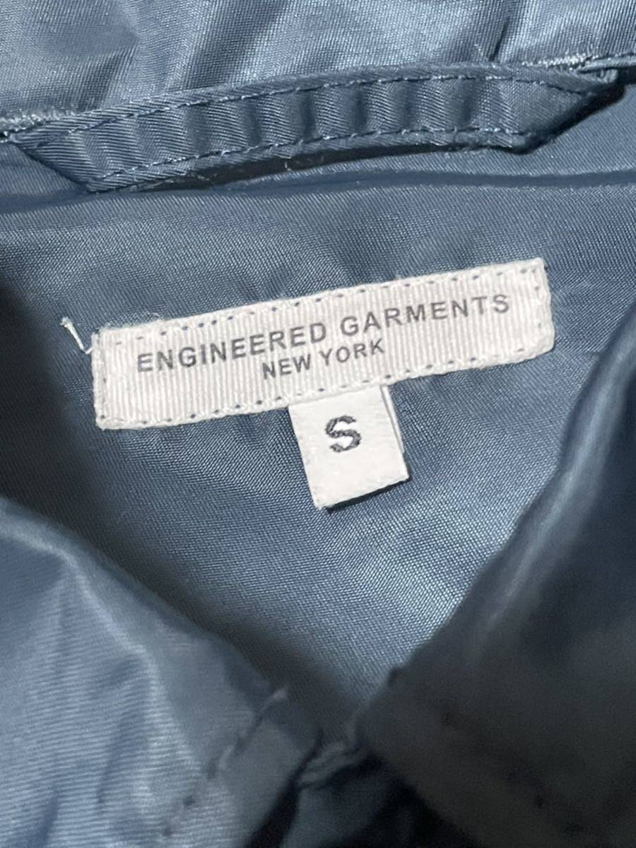 Engineered Garments エンジニアードガーメンツ ナイロンコーチジャケット Ground Jacketグラウンドジャケット ネイビー Sサイズ_画像6