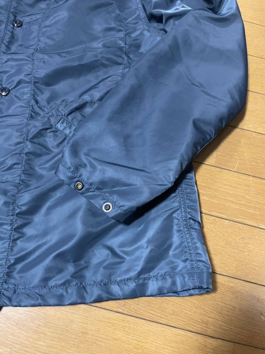 Engineered Garments エンジニアードガーメンツ ナイロンコーチジャケット Ground Jacketグラウンドジャケット ネイビー Sサイズ_画像4