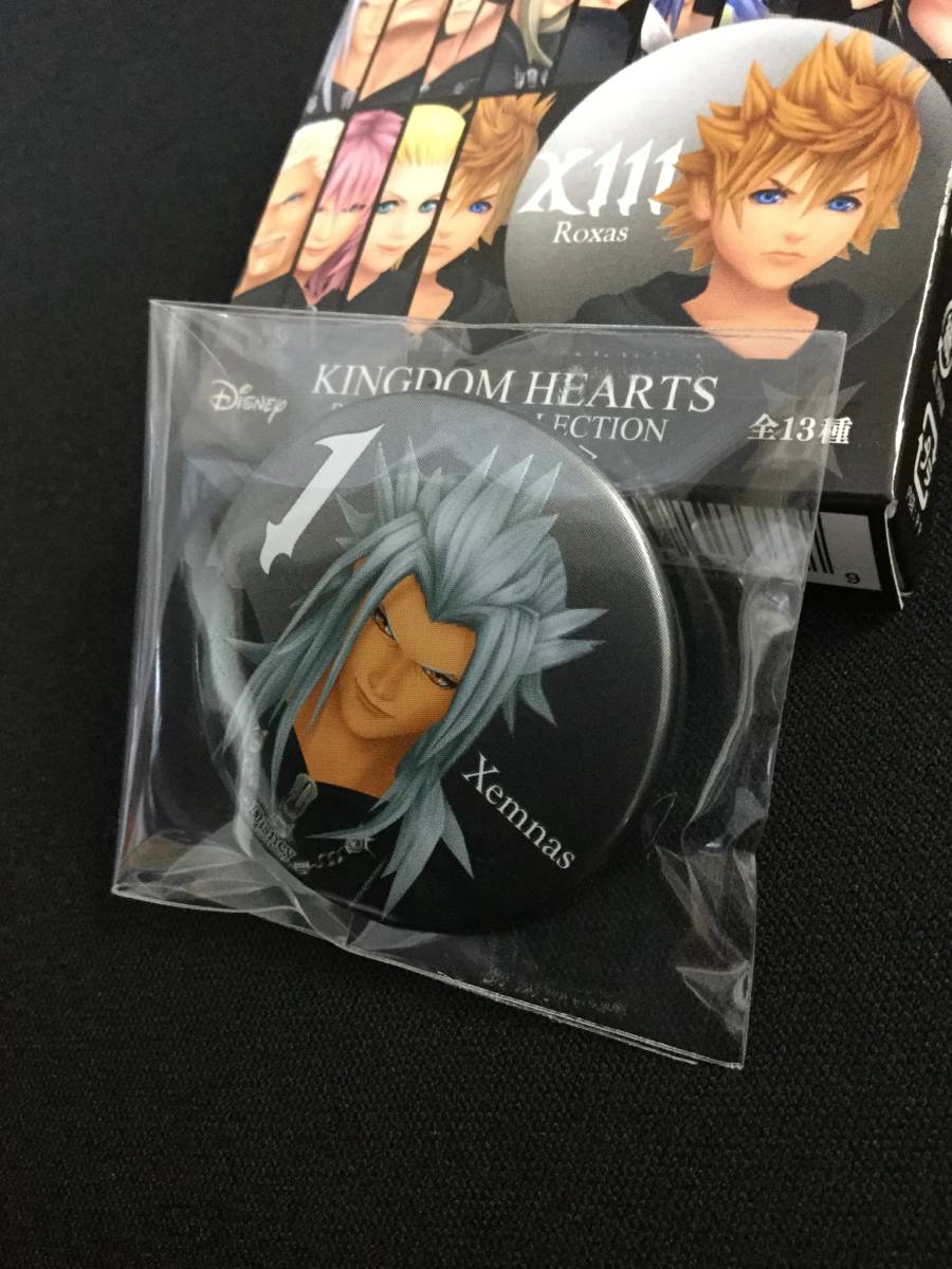 [ unopened ] Kingdom Hearts can badge collection can badge Xlll machine No.1zemnas