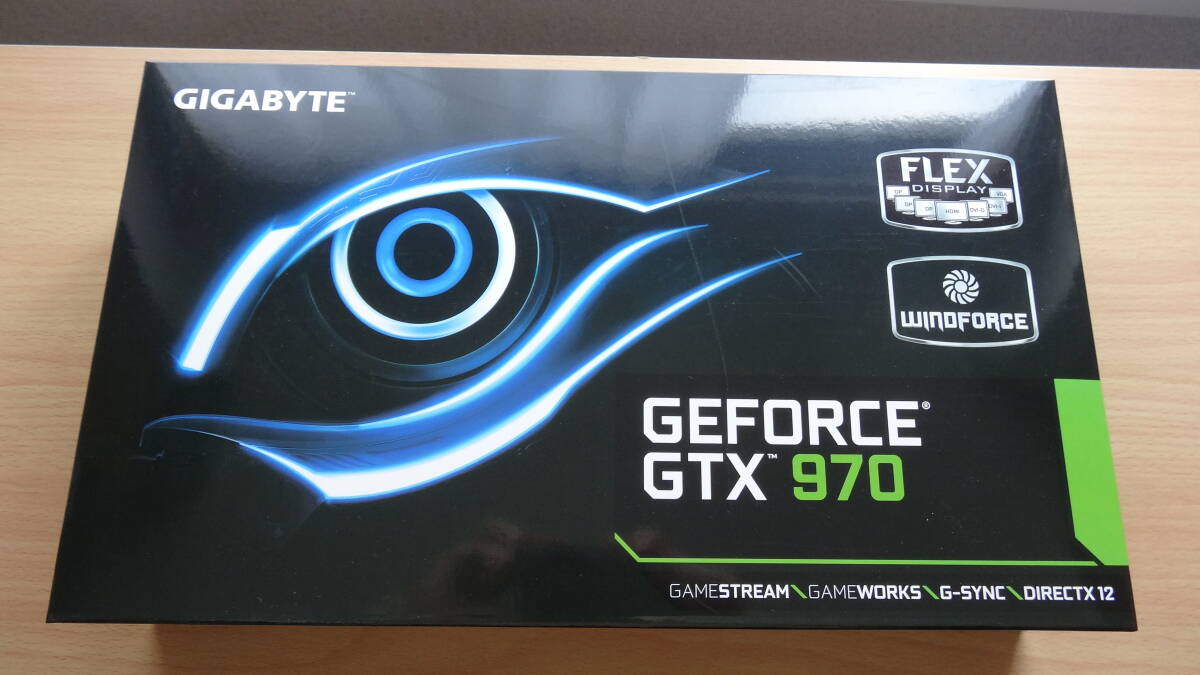 GIGABYTE GV-N970WF3OC-4GD NVIDIA GeForce GTX 970 4GB 動作品_画像1