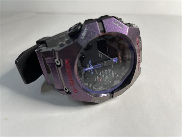 新品同様 CASIO G-SHOCK 腕時計 【国内正規品】保証書付き Bluetooth搭載 GA-B001AH-6AJF_画像4