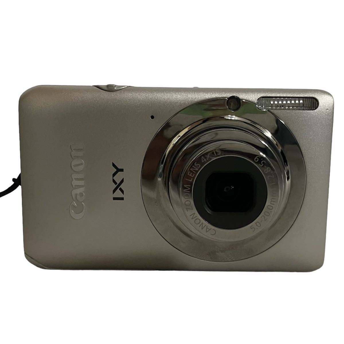 Canon コンパクトデジタルカメラ IXY 210 F PC1588 5.0-20.0mm 1:2.8-5.9 シルバー デジカメ キャノン 本体 イクシー_画像2