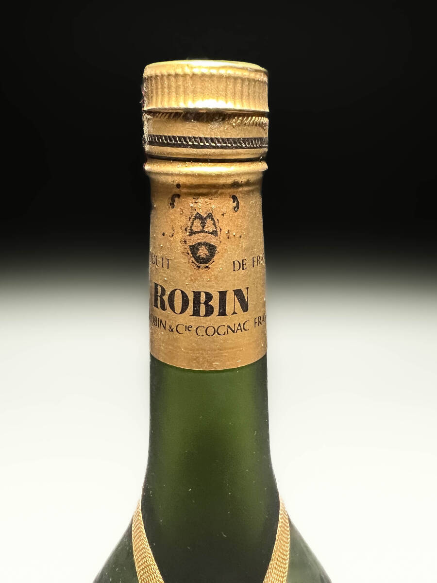 ■古い時代物 ロバンROBIN COGNAC コニャック ブランデー NAPOLEON ナポレオン 古酒旧酒従価特級オールドボトルレトロビンテージ_画像2