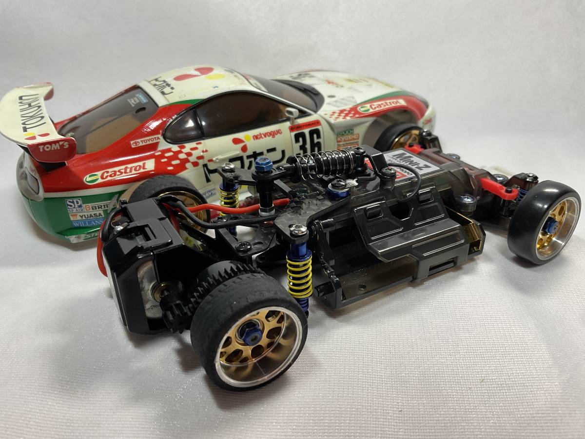 京商 ミニッツ MR-02 コルベットC5-R AM基盤SP8M4- 2段積み 京商ミニッツMR-02 コルベットC5-R AM基盤SP8M4- 2段積み