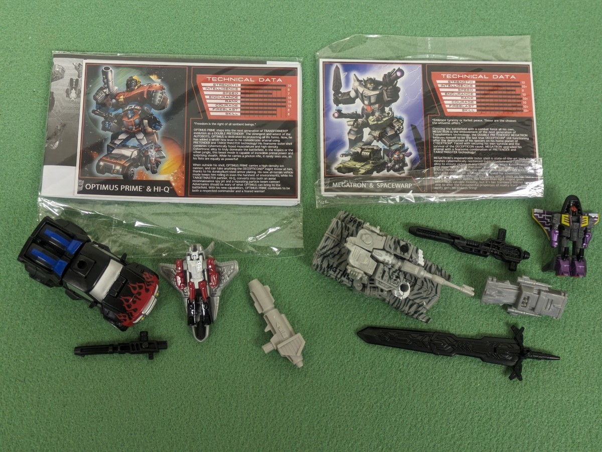 トランスフォーマー サブスクリプション プリテンダー コンボイ オプティマスプライム メガトロン ダブルプリテンダー TCC BOTCON TF_画像3