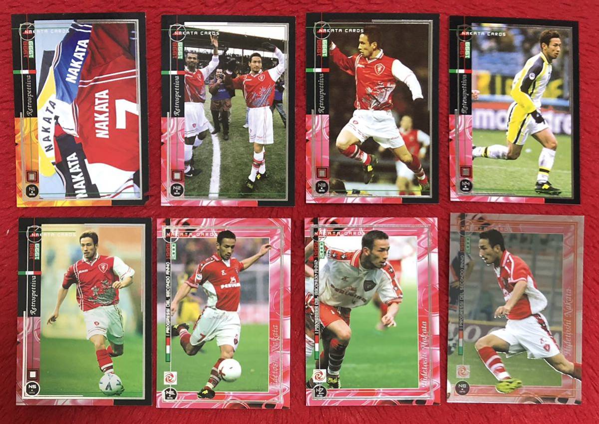 PANINI CALCIO 1990-2000 中田英寿 8枚セット①の画像1