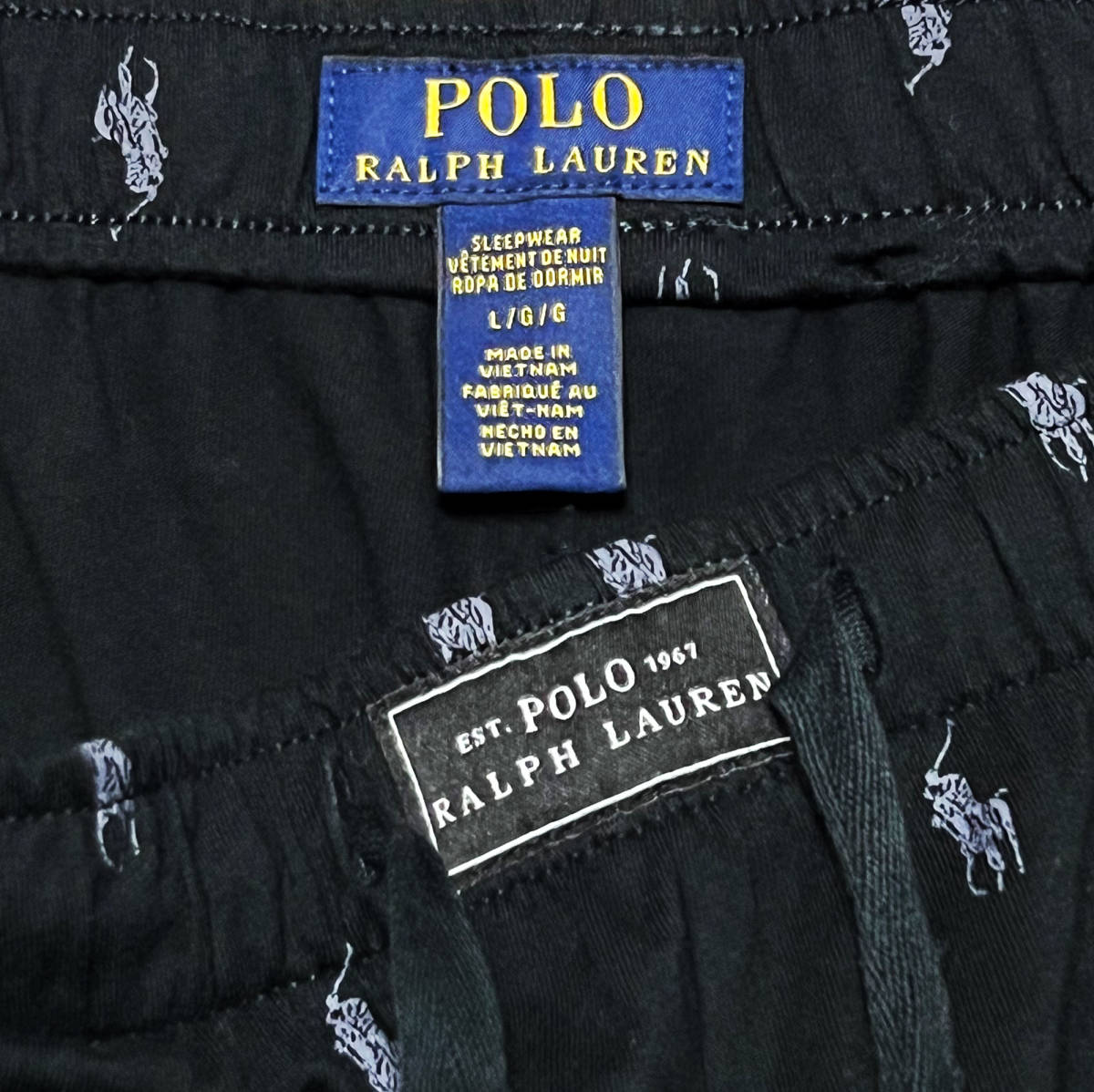 ■POLO RALPH LAUREN/ポロラルフローレン・ジョガーパンツ・ブラックL新品■_画像6