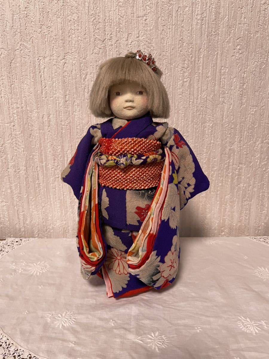 Yahoo!オークション - 創作人形④（ちりめん使用） 女の子 日本