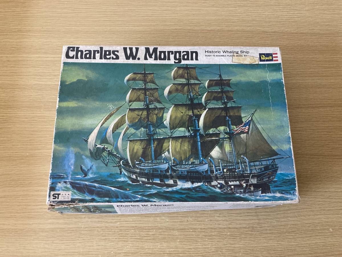 捕鯨船 チャールス モーガン Charles W. Morgan 未組立 ジャンク ／ Revell_画像1