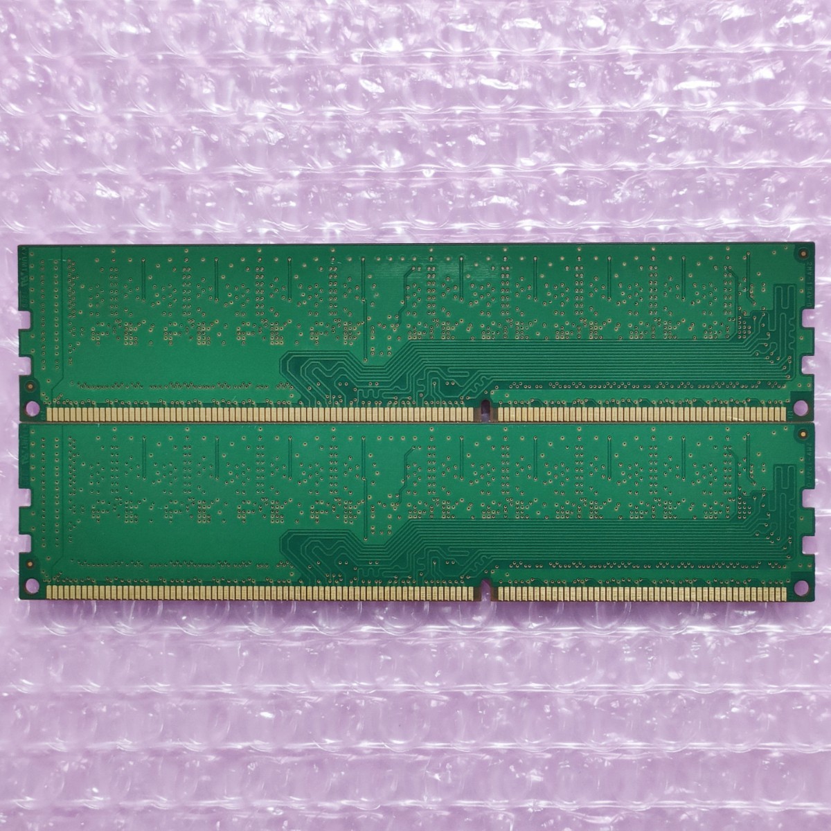 【動作確認済み】SAMSUNG DDR3-1600 4GB (2GB×2枚) PC3L-12800E 低電圧対応 デスクトップ用メモリ ECC Unbuffered DIMM (在庫4)_画像2