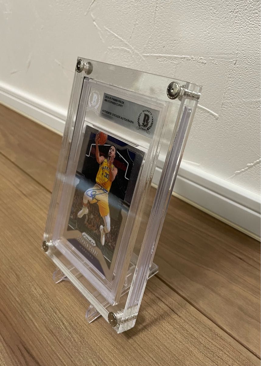 スティフィンカリー　Stephen Curry 直筆サインカード　ウォリアーズ　panini prizm プリズム