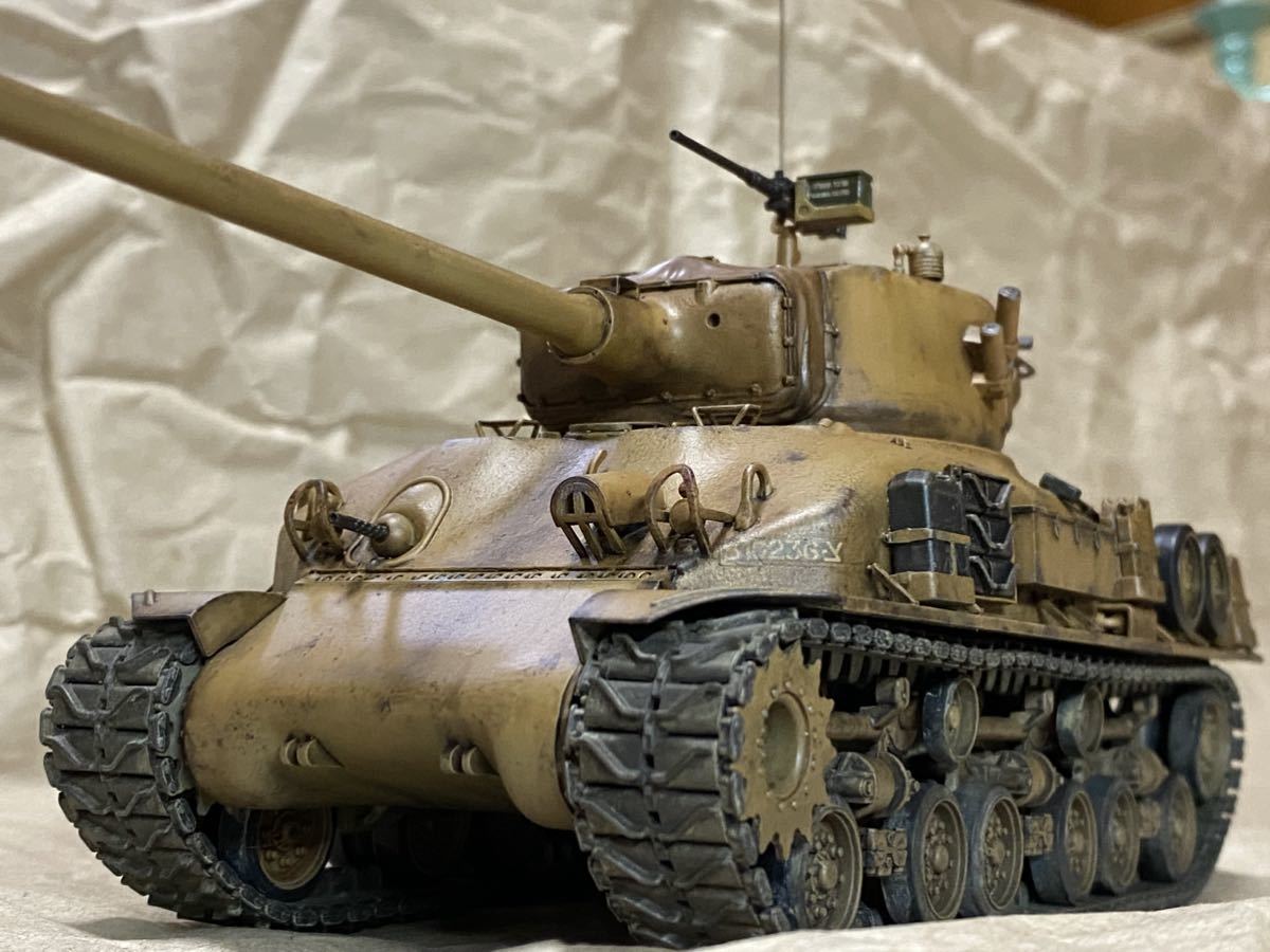 完成品 1/35 イスラエル軍戦車 M51スーパー シャーマン_画像1