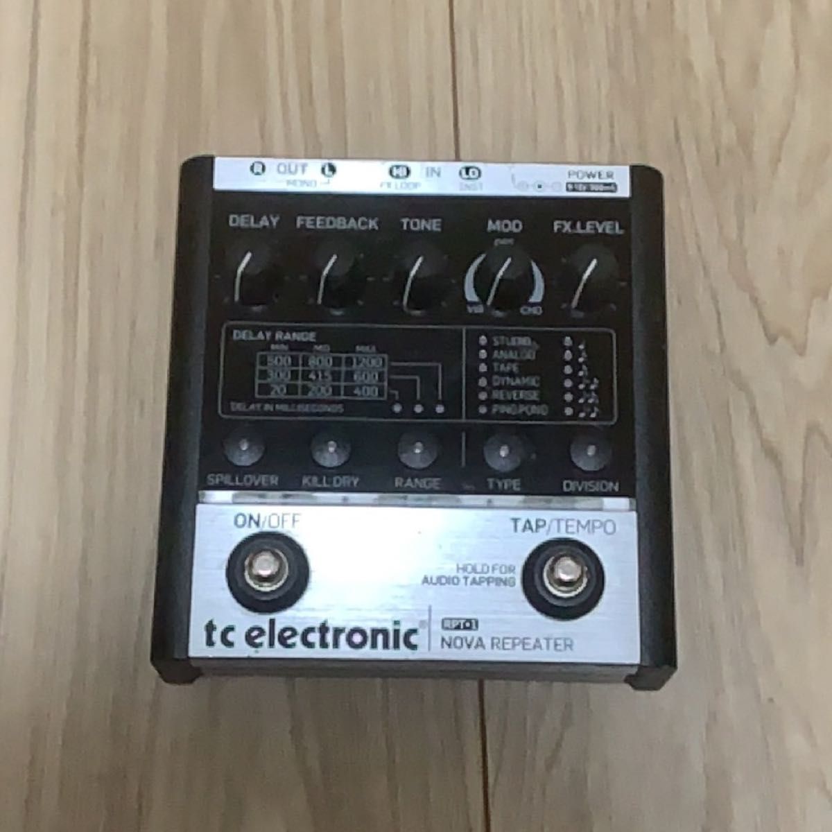 TC electronic エフェクター ディレイ NOVA REPEATER rpt-1