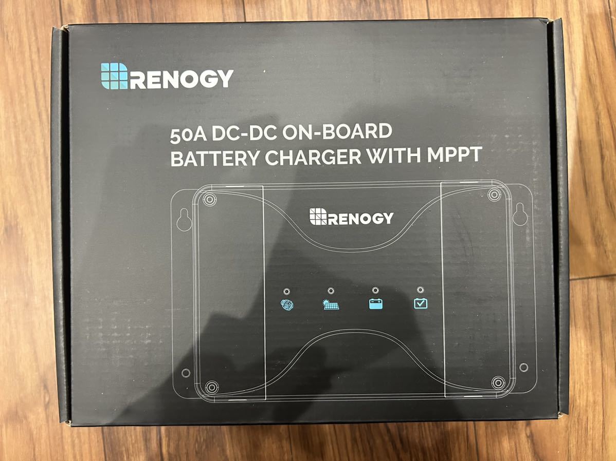 新品 RENOGY レノジー　サブバッテリー ３点セット（リン酸鉄リチウムイオン100AH、走行充電器 50A 、BT-2 Bluetooth モジュール)_画像4