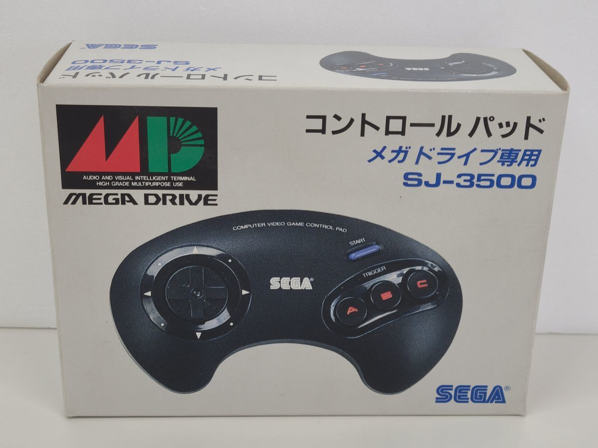 ゲーム周辺機器 / ジャンク扱い / メガドライブ専用 コントロールパッド / SEGA / 動作未確認 / 箱付き / SJ-3500【G020】の画像1