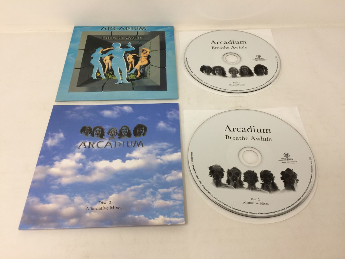 2枚組CD/アルカディウム ブリーズ・アホワイル/アルカディウム/ベル・アンティーク・レーベル/BELLE213517-8/【M001】_画像3