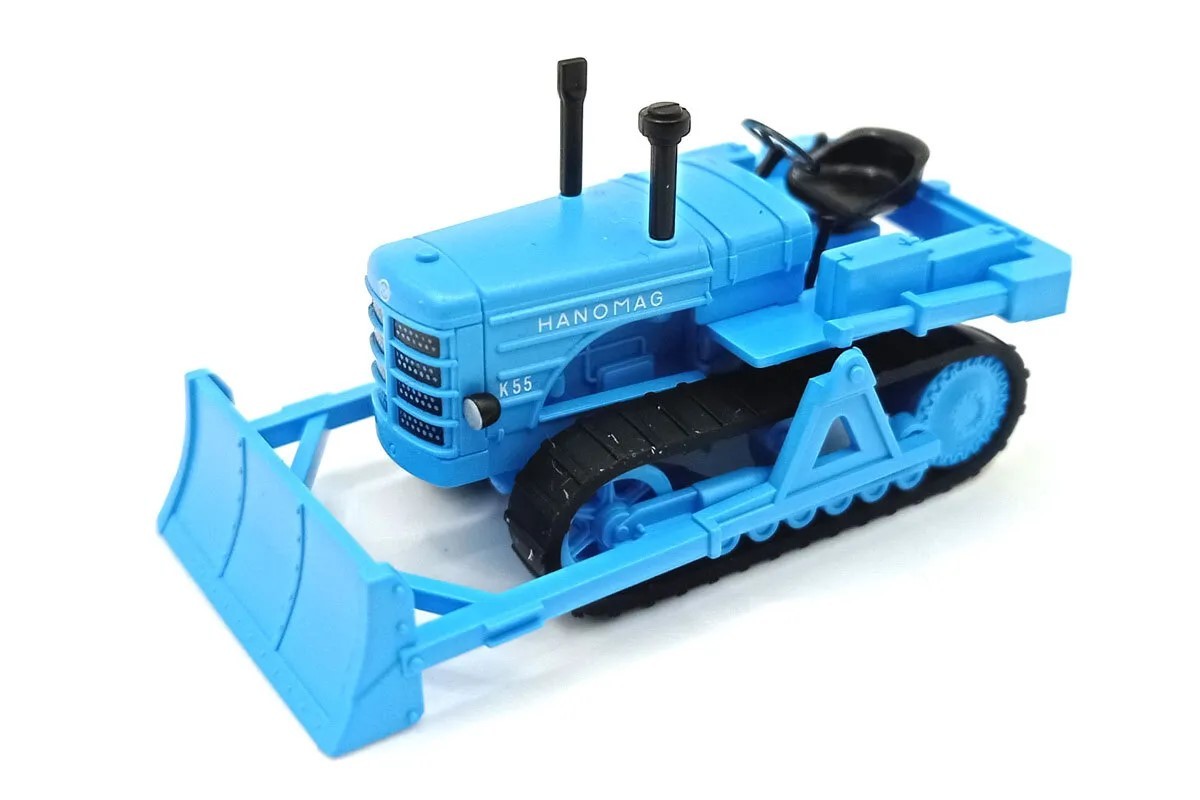 1/87 HO ハノマーグ ハノマーク ブルドーザー トラクター Wiking Hanomag K55 crawler tractor light blue 1:87 新品 梱包サイズ60_画像1