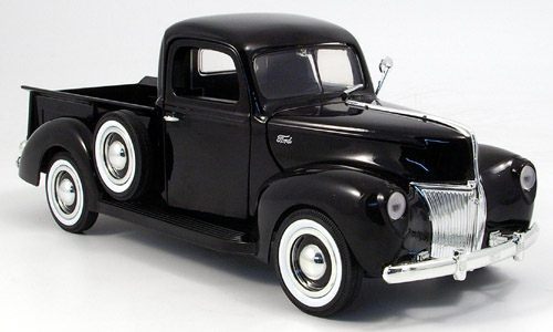 1/18 フォード ピックアップ Ford Pickup 1940 black 黒 ブラック Motormax 梱包サイズ100