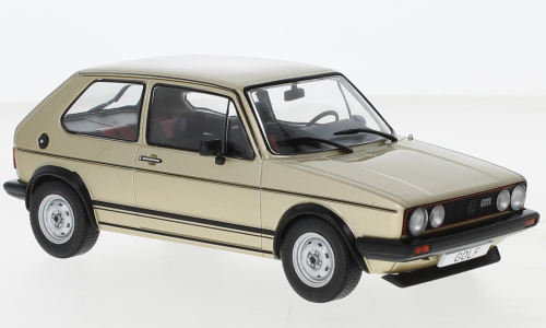 1/24 フォルクスワーゲン ゴルフ 1 ゴールド WhiteBox VW Golf I GTI metallic-beige 1:24 梱包サイズ60の画像1