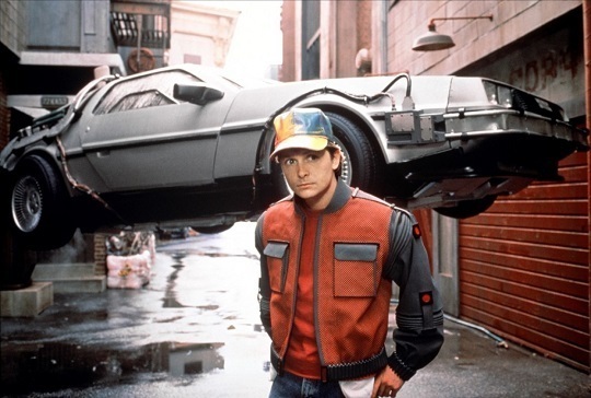 1/24 デロリアン バック・トゥー・ザ・フューチャー ２ DeLorean Back to the future II Welly 梱包サイズ60_画像2