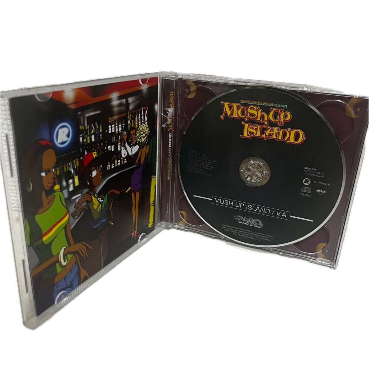 RIDDIMISLAND PRESENTS MUSH UP ISLAND rockers island  CD