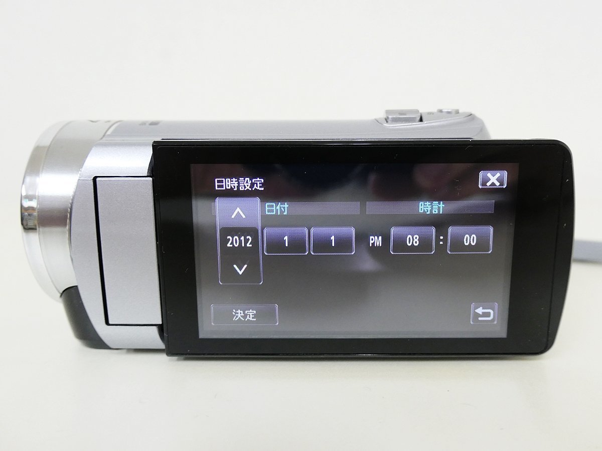 JVC ケンウッド　デジタルビデオカメラ　Everio GZ-E180　エブリオ　バッテリー2個_画像7