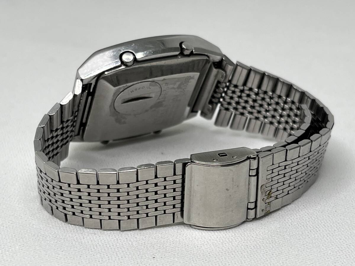【M334】SEIKO C359-5000 カリキュレーター SSケース デジタル 稼働品 腕時計 中古_画像10