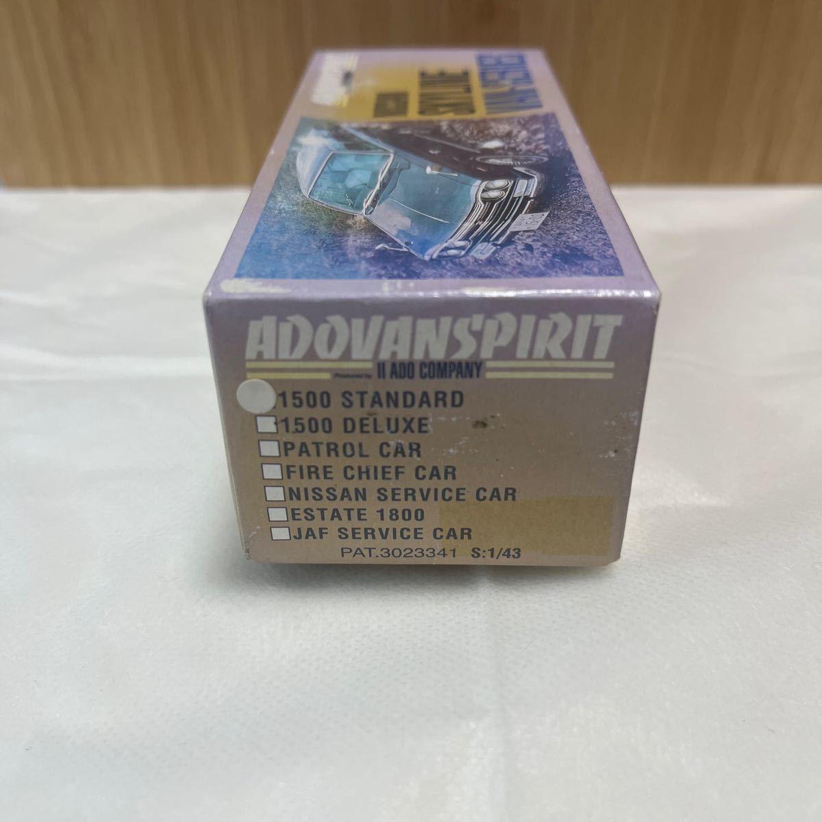 1/43 アイアイアド・カンパニー NISSAN SKYLINE VAN-SERIES ADOVANSPIRIT 1500STANDARD ニッサンスカイライン バンシリーズ ホワイト_画像6