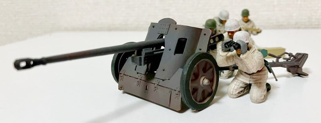  Dragon Tamiya 1/35 against tank . plastic model final product 