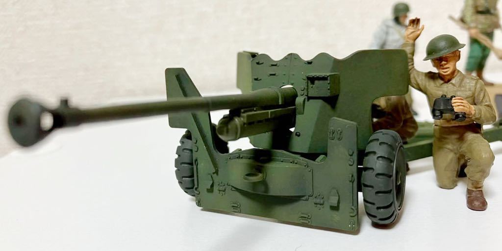  Dragon Tamiya 1/35 against tank . plastic model final product 