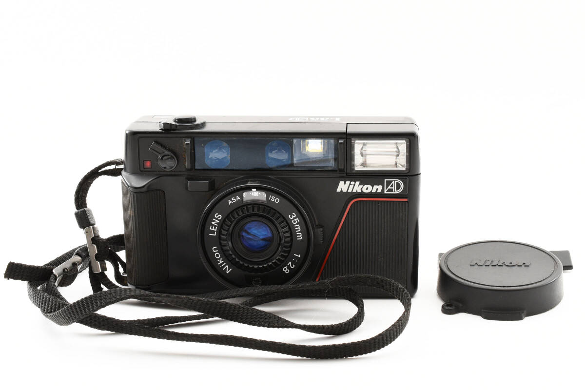 Nikon L35AD L35 AD Point Shoot 35mm f2.8 フィルム ニコン ピカイチ 動作未チャック_画像1