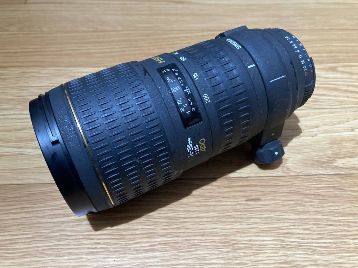 シグマ SIGMA EX DG APO HSM Macro 70-200mm F2.8 Nikon ニコン ジャンク_画像2