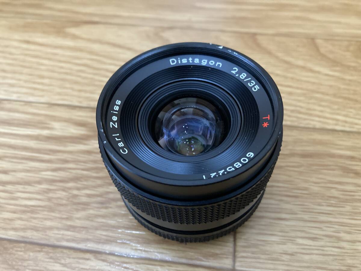 コンタックス Carl Zeiss Distagon 35mm F2.8 中古_画像1