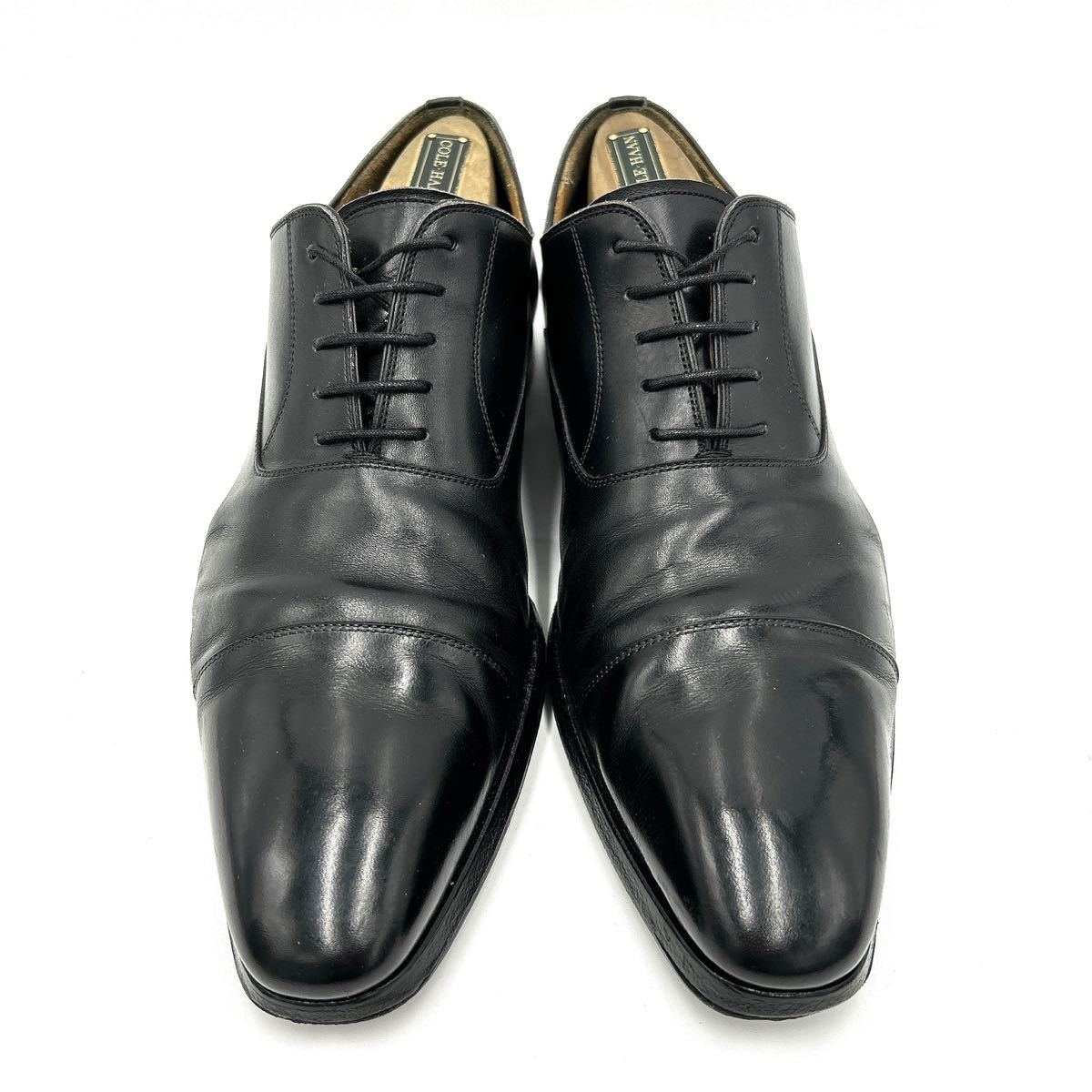 D @ スペイン製 '気品溢れる' MAGNANNI マグナーニ 本革 ビジネスシューズ 革靴 ドレスシューズ EU42 26.5cm 紳士靴 ストレートチップ _画像1
