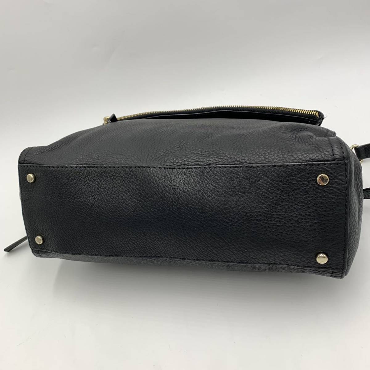 A ☆ 人気モデル!! 'ショルダーベルト付' KATE SPADE NEW YORK ケイトスペード 2WAY セミショルダー ハンドバッグ 手提げ トートバッグ 鞄_画像6