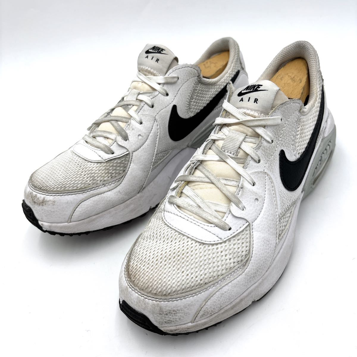 J ＊ 22年製 '人気モデル' NIKE ナイキ AIR MAX EXCEE エアマックス LOW CUT スニーカー 25.5cm メンズ シューズ 白 CD4165-100_画像1